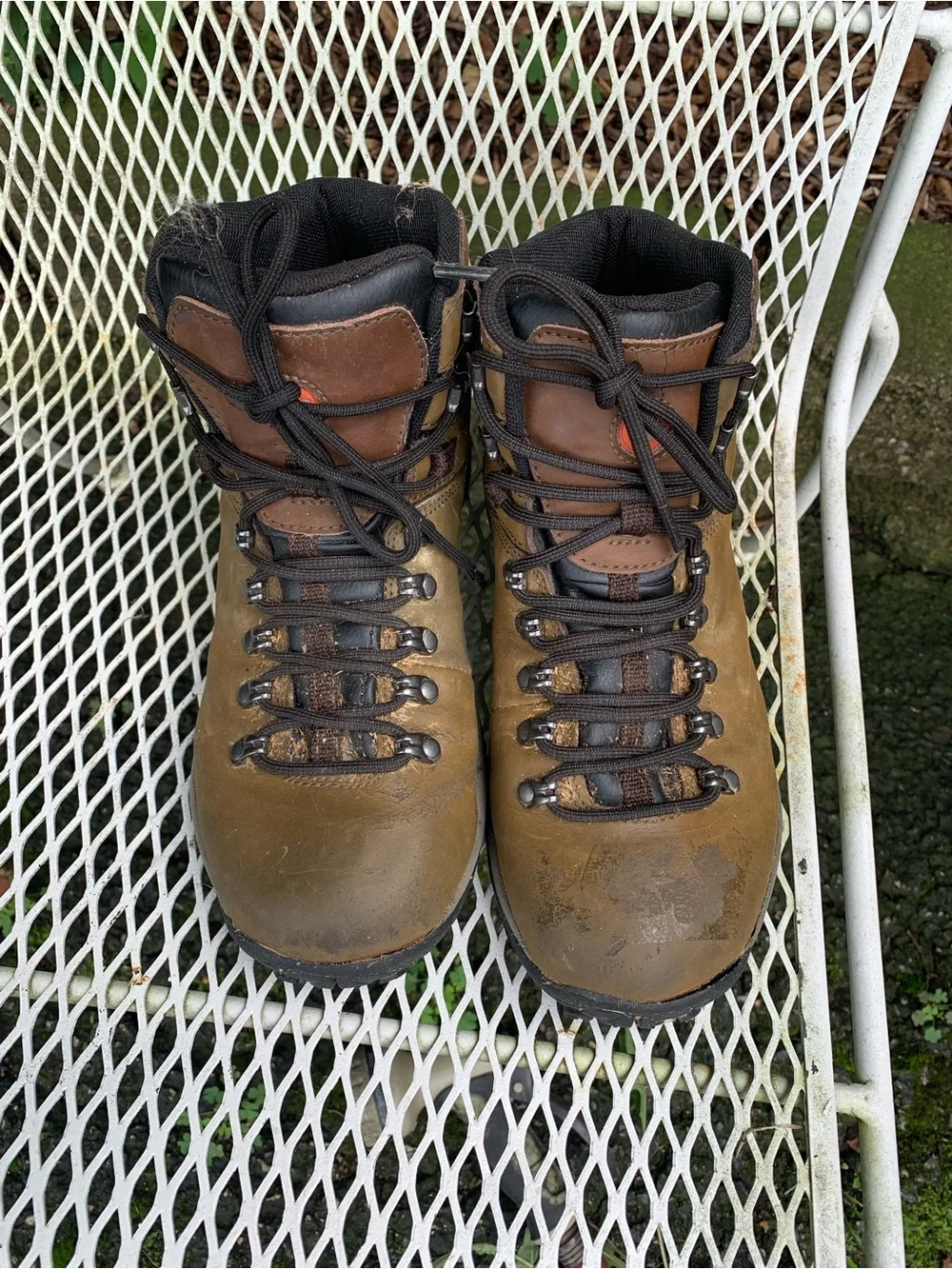 Merrell Reflex II Leather Mid Waterproof Brown Boots Men's Size 8 J131179C